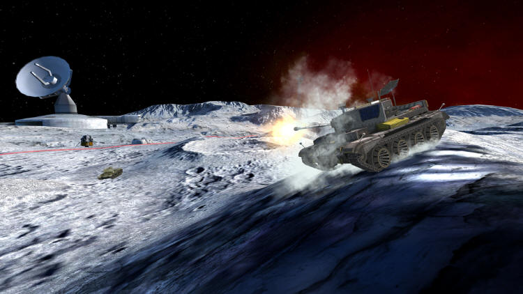 World of Tanks Blitz wystrzeliwuje czog w kosmos