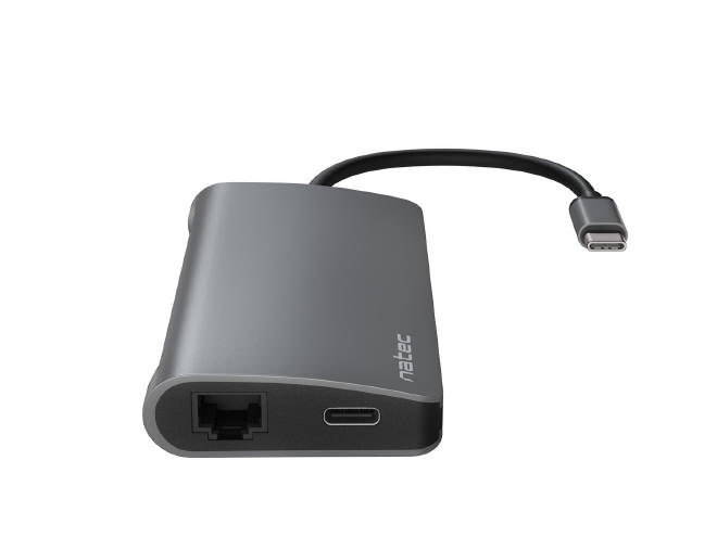 Natec Fowler 2 - lekki, wielofunkcyjny adapter USB-C