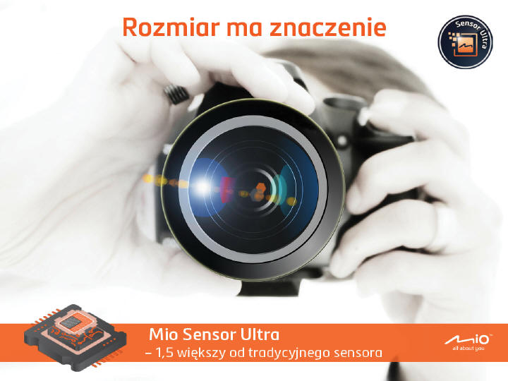 Mio Sensor Ultra - rozmiar ma znaczenie