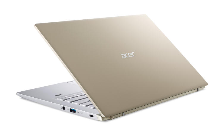 Acer Swift X z kartą graficzną NVIDIA GeForce RTX 3050 Ti