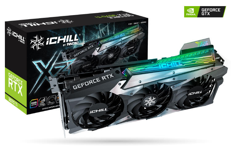 Inno3D GeForce RTX 3080 Ti i 3070 Ti