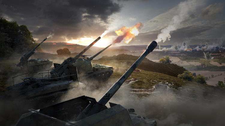 Aktualizacja 1.13 do World of Tanks PC - zmiany w grze artyleri