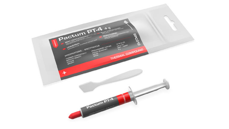 SilentiumPC Pactum PT-4 – wysokowydajna pasta termoprzewodząca