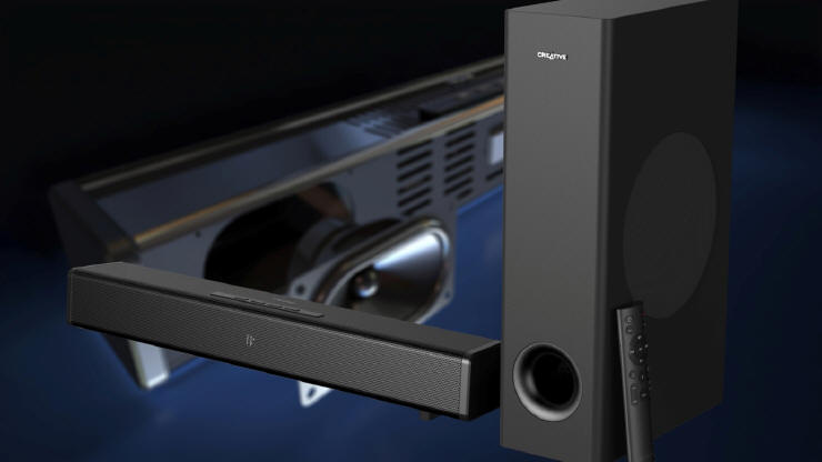 Creative STAGE 360 - Soundbar z technologi Dolby Atmos