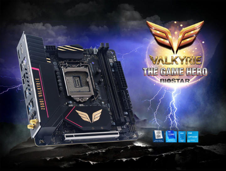 BIOSTAR -  najnowsza linia pyt gwnych Z590 VALKYRIE