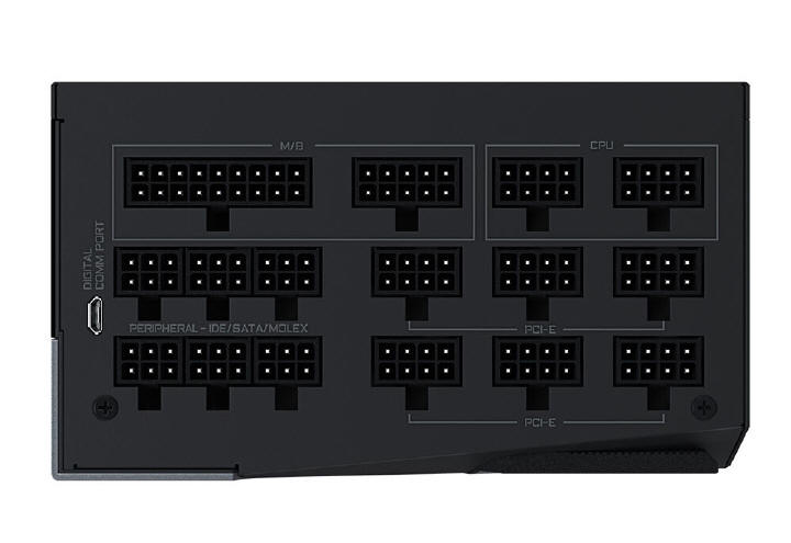 Gigabyte AORUS P1200W - zasilacz z wyświetlaczem