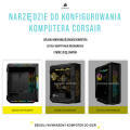 Obrazek CORSAIR uruchamia kreator dla konstruktorów komputerów