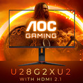 Obrazek Monitor AOC GAMING U28G2XU2