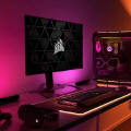 Obrazek CORSAIR informuje o partnerstwie między iCUE i Philips Hue
