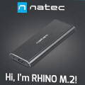 Obrazek Natec Rhino M.2 - aluminiowa obudowa dla dysków SSD M.2
