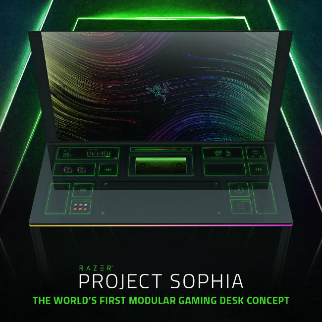Razer - Projekt Sophia, czyli modularny komputer biurkowy...