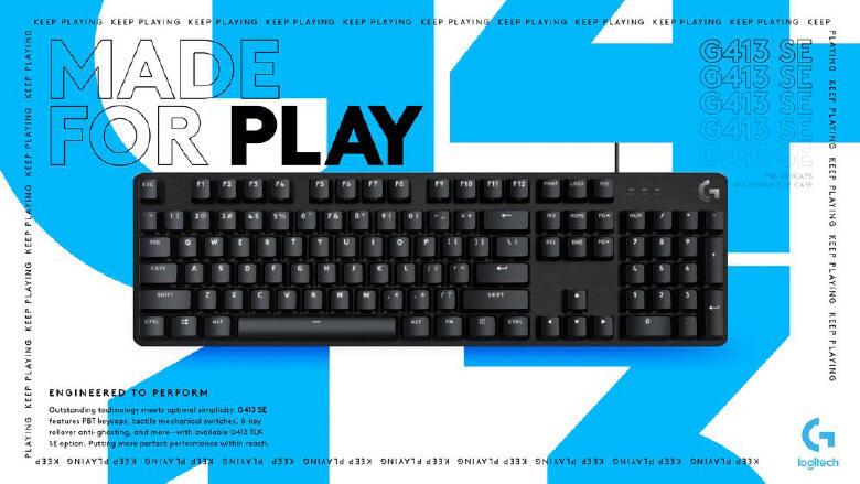 Logitech G wprowadza mechaniczną klawiaturę G413 SE