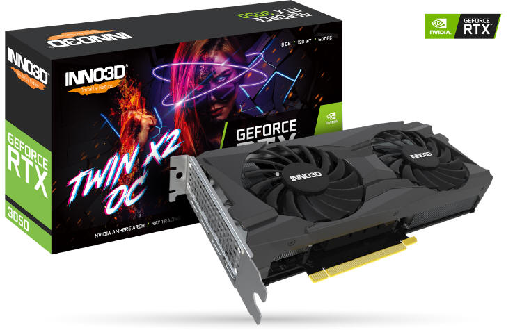 Inno3D GeForce RTX 3050 Twin X2 OC