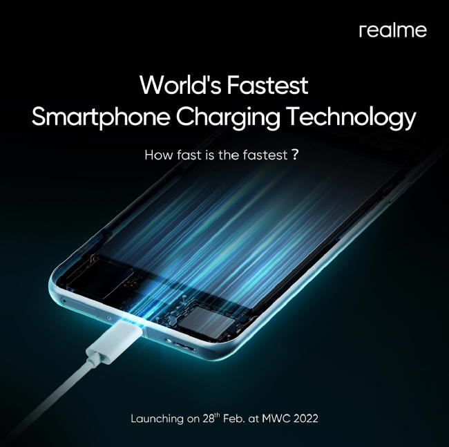 realme - najszybszy na wiecie system adowania smartfonw