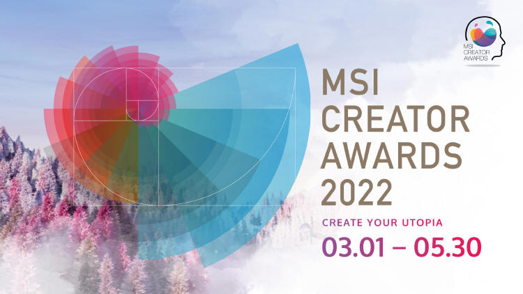 Rusza MSI Creator Awards 2022 