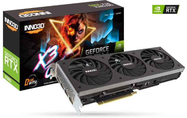 INNO3D GeForce RTX 3080 12GB X3 OC LHR