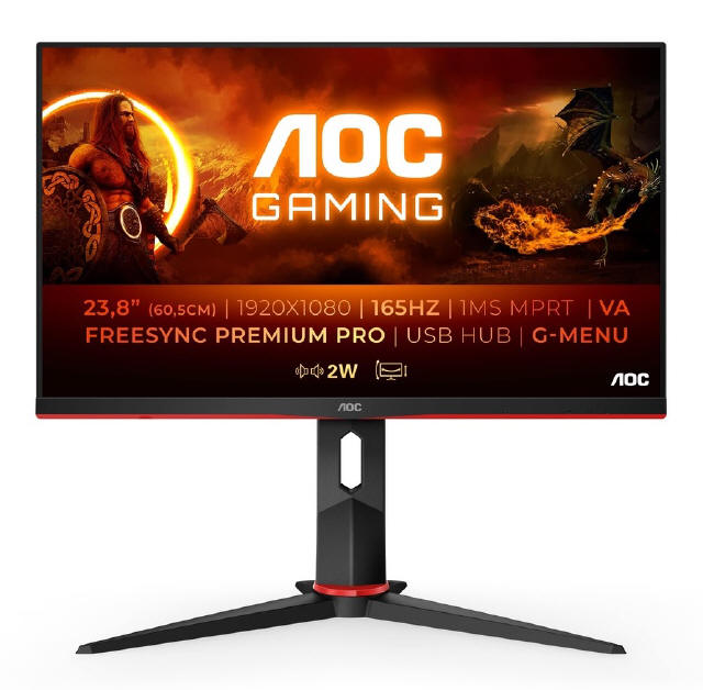 Monitory AOC z popularnej serii G2 teraz z odświeżaniem 165 Hz