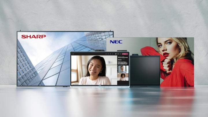 Sharp i NEC w rozszerzonym portfolio Sharp NEC Display Solutions