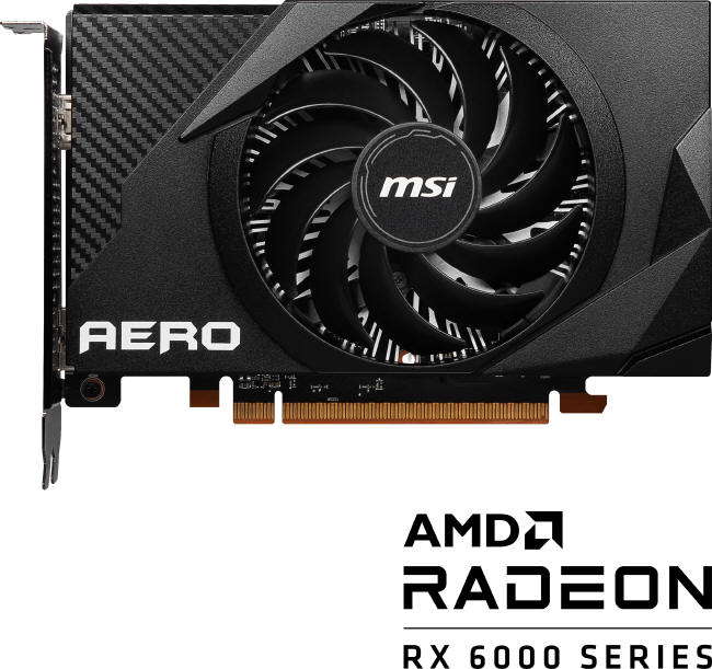 MSI AMD Radeon RX 6400 AERO ITX