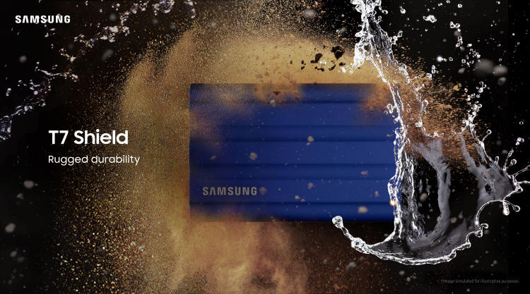Samsung zaprezentowa przenony dysk SSD T7 Shield