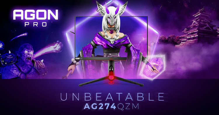 AGON by AOC AG274QZM - monitor z HDR 1000 i odświeżaniem 240 Hz