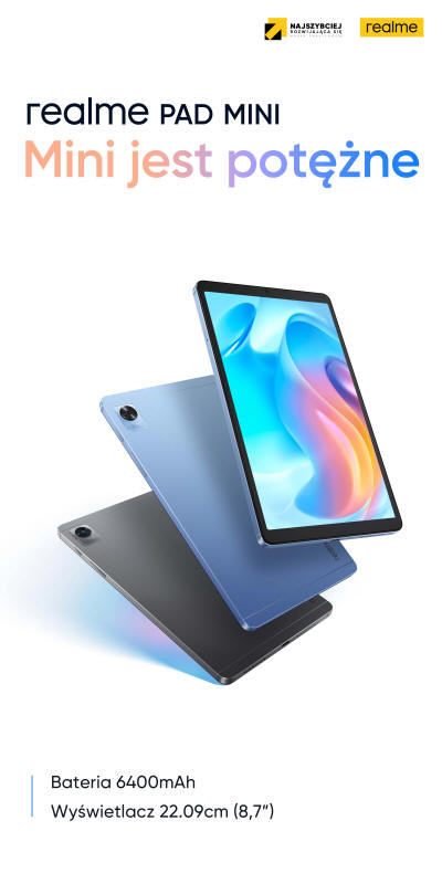 realme Pad Mini od dziś w sprzedaży