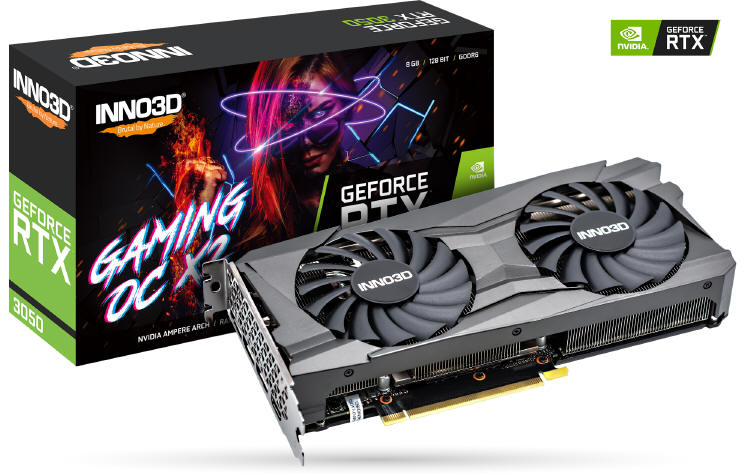 INNO3D GeForce RTX 3050 GAMING OC X2