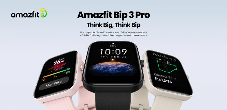 Amazfit prezentuje Bip 3 Pro