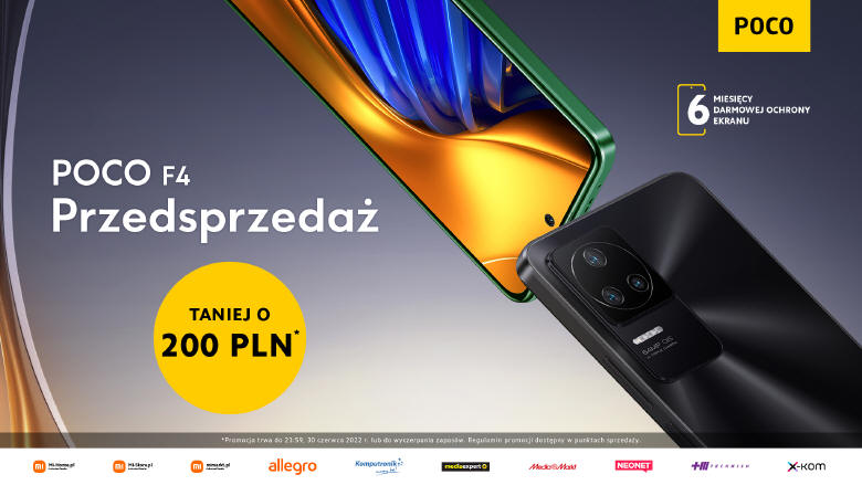 POCO F4 i POCO X4 GT już na rynku