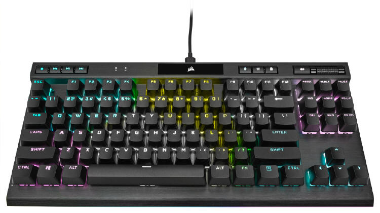 CORSAIR K70 RGB TKL w wersji optyczno-mechanicznej