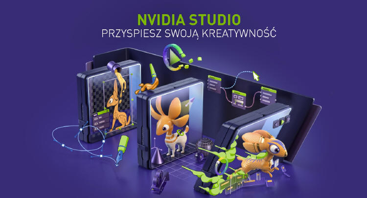 NVIDIA Studio ze wsparciem dla Blender, Sapphire Denoise AI