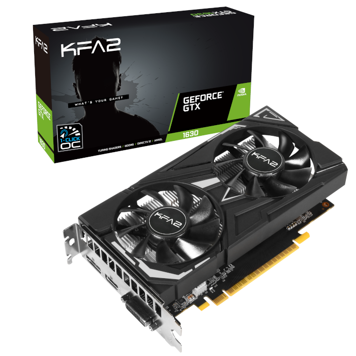 KFA2 prezentuje GeForce GTX 1630 EX (1-Click OC)