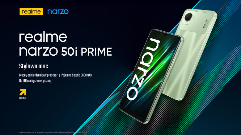 Rusza sprzedaż nowego smartfona realme narzo 50i Prime