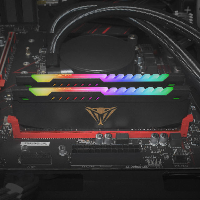 PATRIOT  VIPER STEEL RGB LOW Latency DDR4