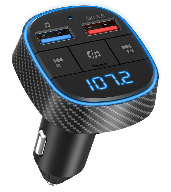 Zestawy głośnomówiące NAVITELR z transmiterem FM i Bluetooth