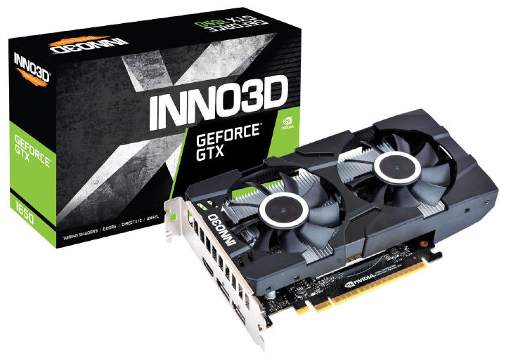 Niedrogie INNO3D GeForce GTX 1650 GDDR6 TWIN X2 OC