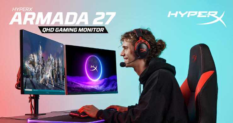 HyperX zapowiada nową linię monitorów gamingowych