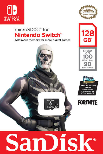 Fortnite SanDisk microSDXC dla Nintendo Switch
