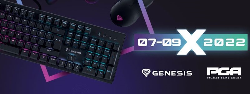 Genesis partnerem technologicznym Poznań Game Arena 2022