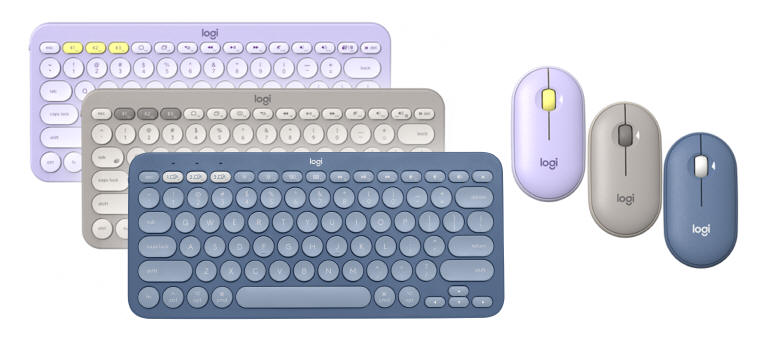 Logitech - klawiatura oraz mysz teraz w trzech nowych kolorach...