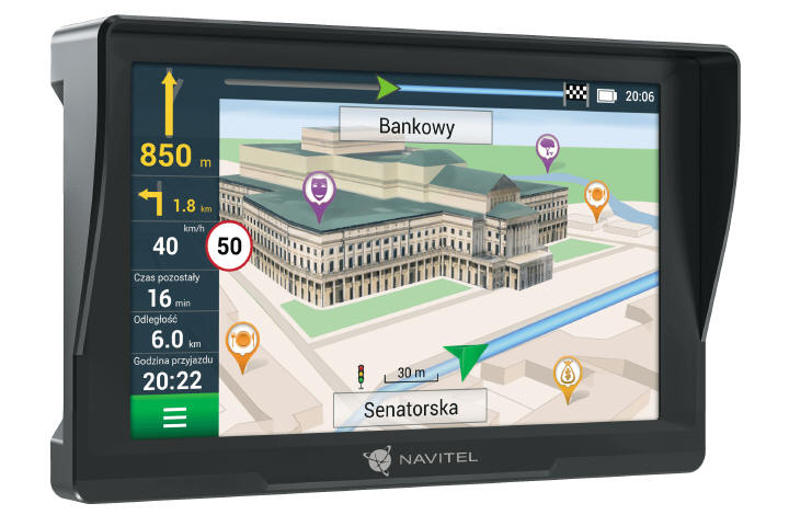 NAVITEL E777 TRUCK - nawigacja GPS dla samochodw ciarowych 