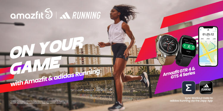 Amazfit - synchronizacja danych treningowych z aplikacj adidas Running