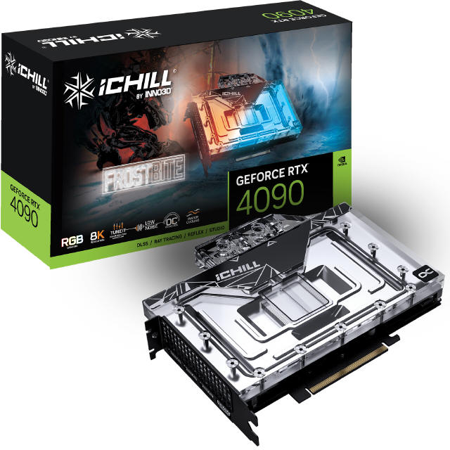 INNO3D GeForce RTX 4090 iCHILL Frostbite