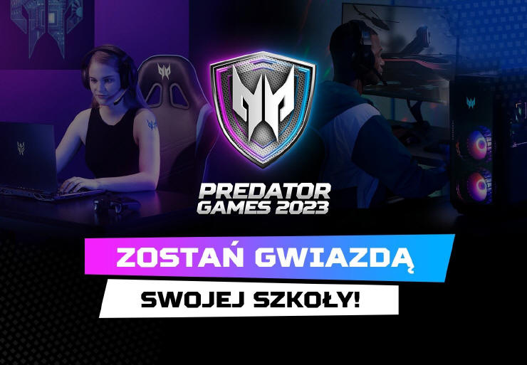 Predator wchodzi do szkoły - Startuje z turniejem w LoLa i Fortnite