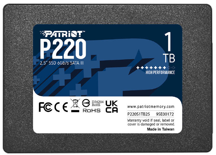 Patriot P220 - topowe dyski SSD SATA w przystpnej cenie