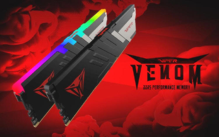 VIPER Gaming - jeszcze szybsze moduły pamięci VIPER VENOM DDR5