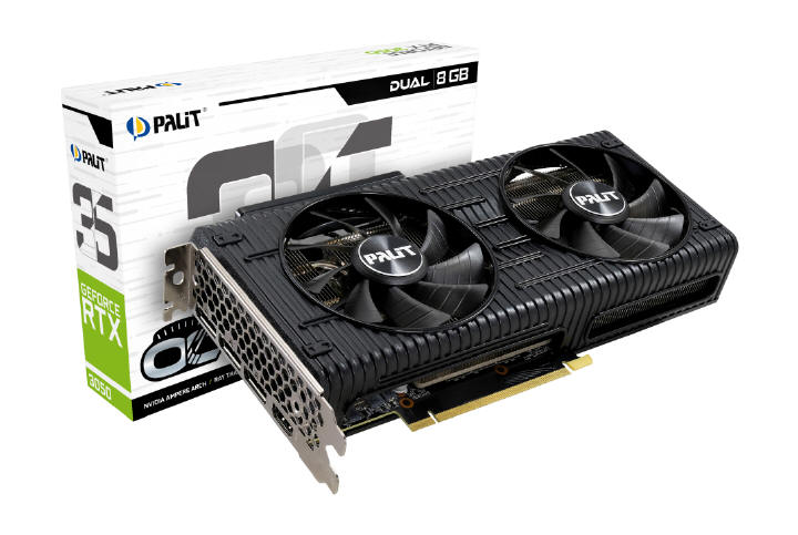 Palit prezentuje karty GeForce RTX 3050 Dual i StormX