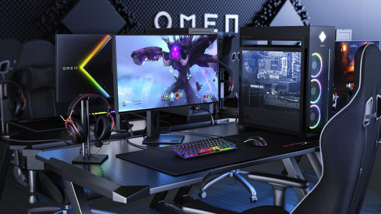 HP OMEN 27u 4K Gaming Monitor 