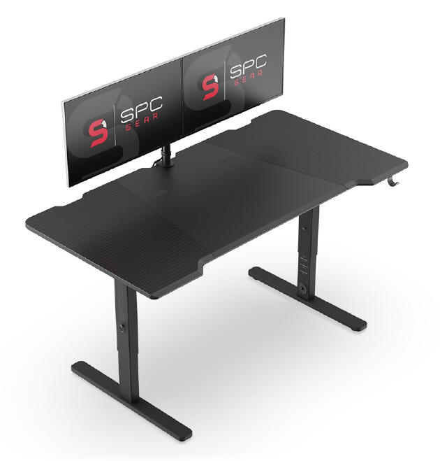 SPC Gear GD700 oraz GD700E — stabilne i przestronne biurka