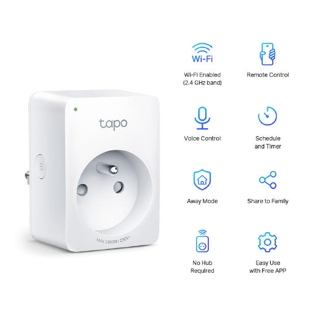 TP-Link Tapo P110 - Mini Smart Plug WiFi